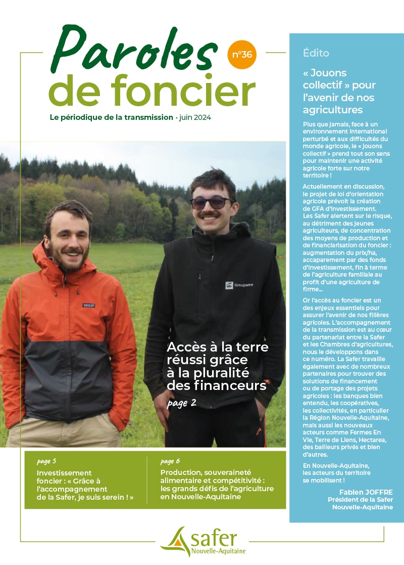Paroles de foncier n°36